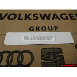 VW Original Kennschild - 037010057R