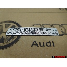 VW Original Kennschild - 000010018C