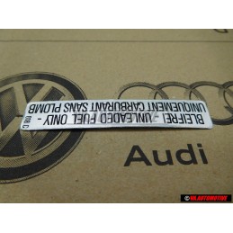 VW Original Kennschild - 000010018C