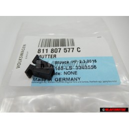 VW Original Mutter Befestigungsclips Schraubentülle Spreizmutter - 811807577C