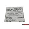 VW Original - 171000301B