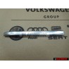 VW Original Blende Bleche Griffblende für Türgriff Chrom - 433837239