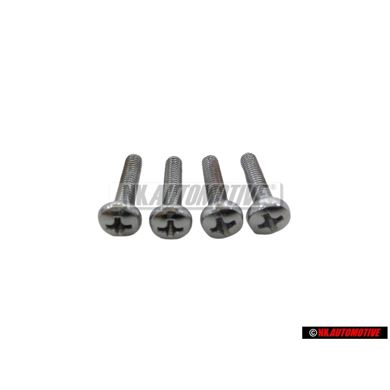 4x VW Original Linsenschraube - N 0141251