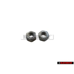 2x VW Original Sechskantmutter - N 01100517