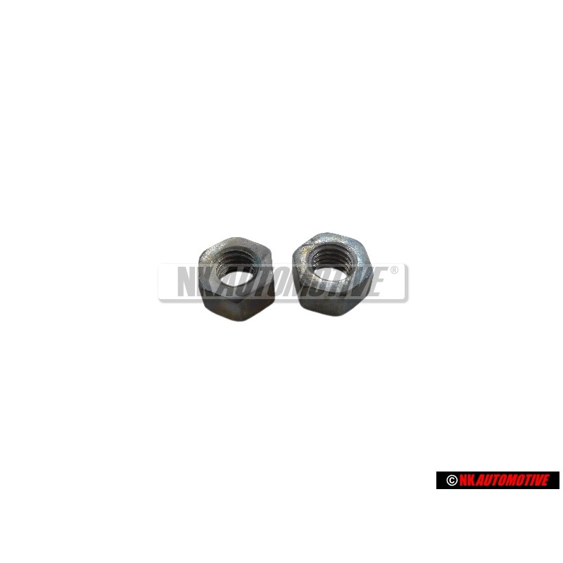 2x VW Original Sechskantmutter - N 01100517