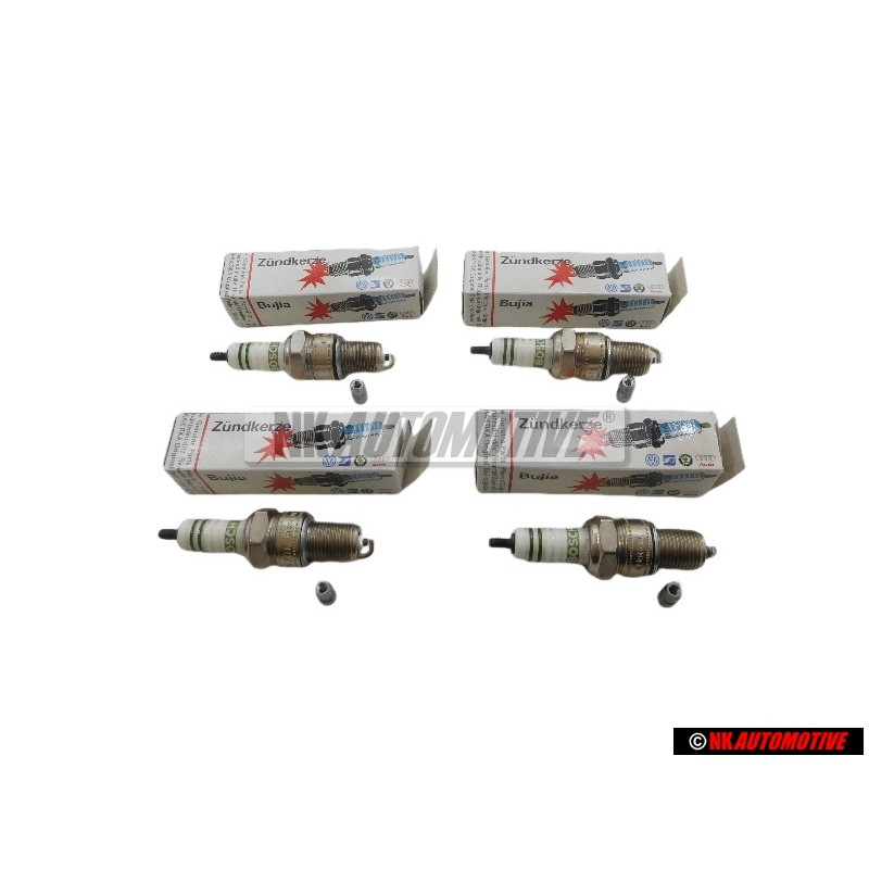 4x VW Original Zündkerze - N 01781139