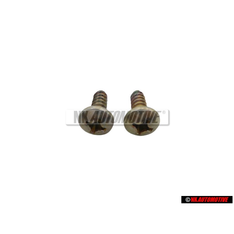 2x VW Original Linsenblechschraube - N 0139791