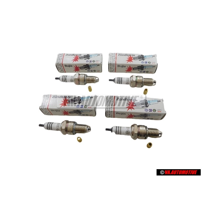 4x VW Original Zündkerze 'Longlife' - 101000001AD