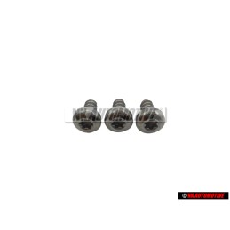 3x VW Original Linsenblechschraube - N 0139705