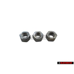 3x VW Original Sechskantmutter - N 01100517