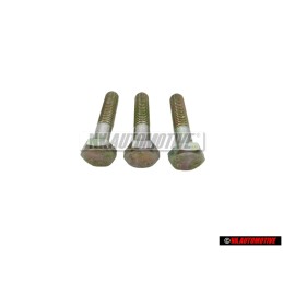 3x VW Original Sechskantschraube - N 0103467
