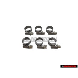 6x VW Original Schelle - N 90107203