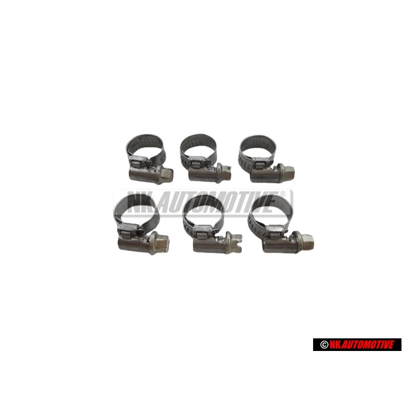 6x VW Original Schelle - N 90107203