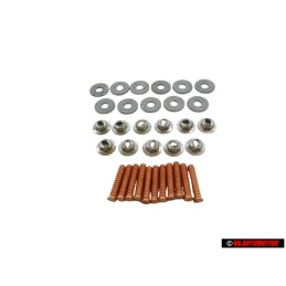 Satz für VW Corrado Befestigungsmaterial Bodenbleche Schweißbolzen Unterlegsch