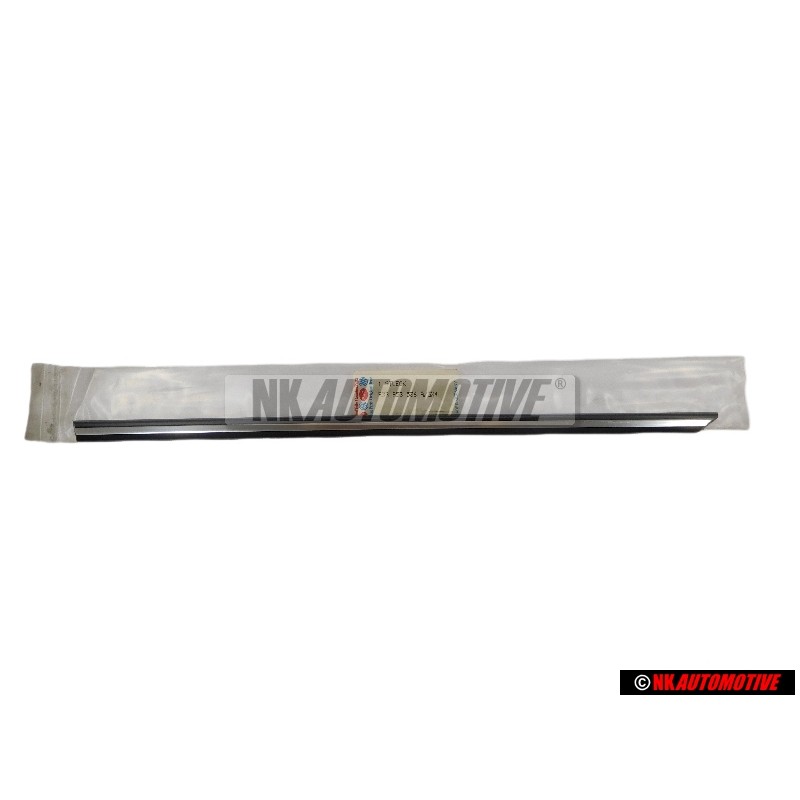 VW Original Zierleiste Für Seitenteil Schwarz/Chrom - 533853536A GX4
