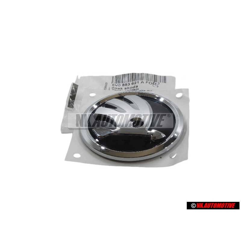 Skoda Original Hinten Schriftzug Emblem Logo Zeichen - 6V0853621A FOD