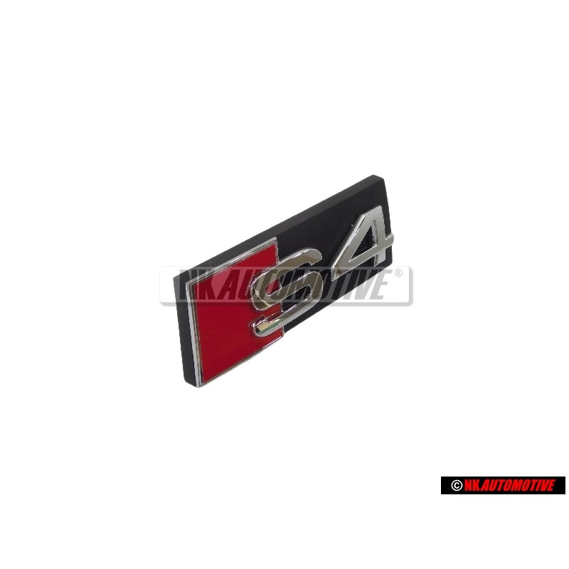 Audi Original S4 Vorne Kühlergrill Emblem Schriftzug - 8K0853737
