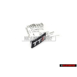 Audi Original TTS Plakette Schriftzug Emblem Logo für Lenkrad - 8J0419685