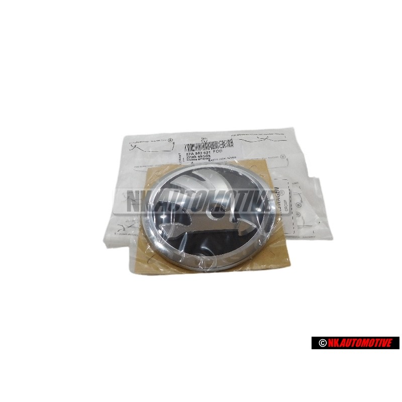 Skoda Original Vorne Emblem Schriftzug Zeichen - 57A853621 FOD