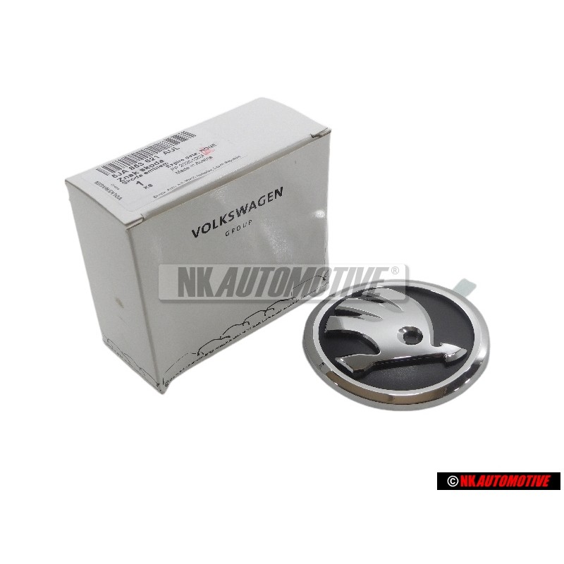 Skoda Original Vorne Emblem Schriftzug Zeichen - 5JA853621 AUL
