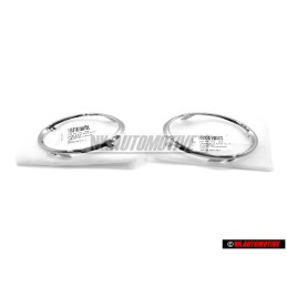 Audi Original Nebelscheinwerfer Chromblende Links & Rechts - A5 (8T