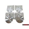 4x VW Original Radzierkappe - 191601149F