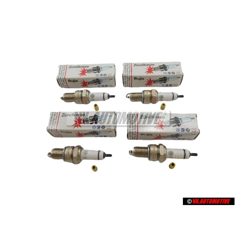 4x VW Original Zündkerze 'Longlife' - 101000002AB