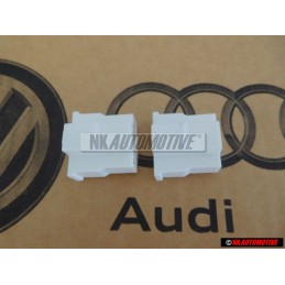 2x VW Original Flachkontaktgehäuse - 161941165
