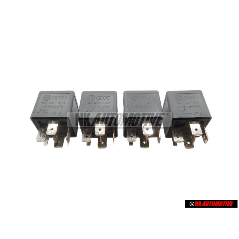 4x VW Original Relais - 191927841
