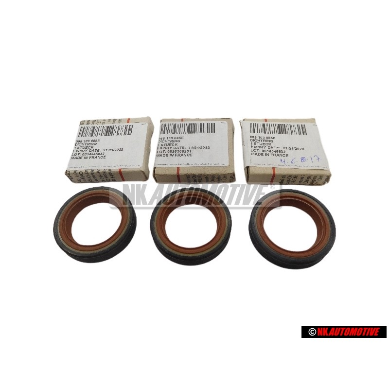 3x VW Original Dichtring - 068103085E