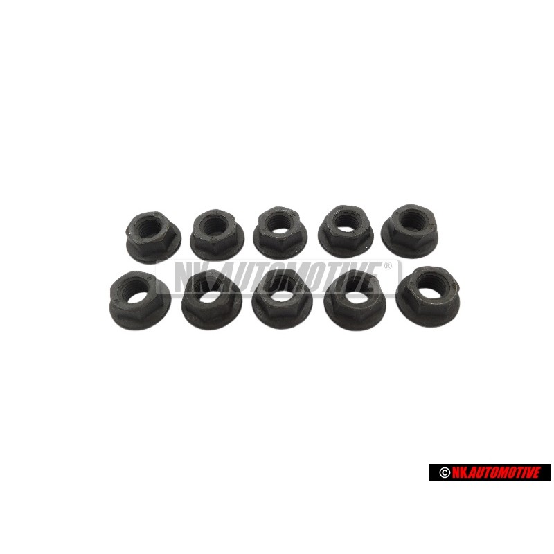 10x VW Original Mutter - N 10045301