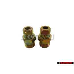 2x VW Original Anschlussstutzen - 051133022