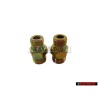 2x VW Original Anschlussstutzen - 051133022