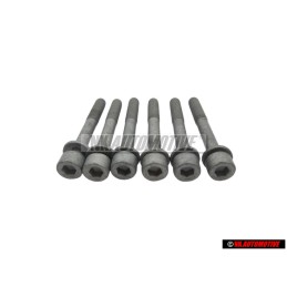 6x VW Original Zylinderschraube Mit Innen- Sechskantkopf - N 90144201