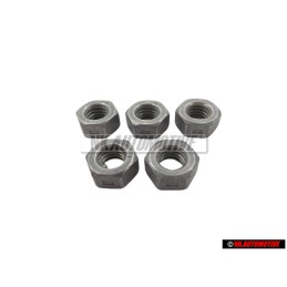 5x VW Original Mutter - N 90074404