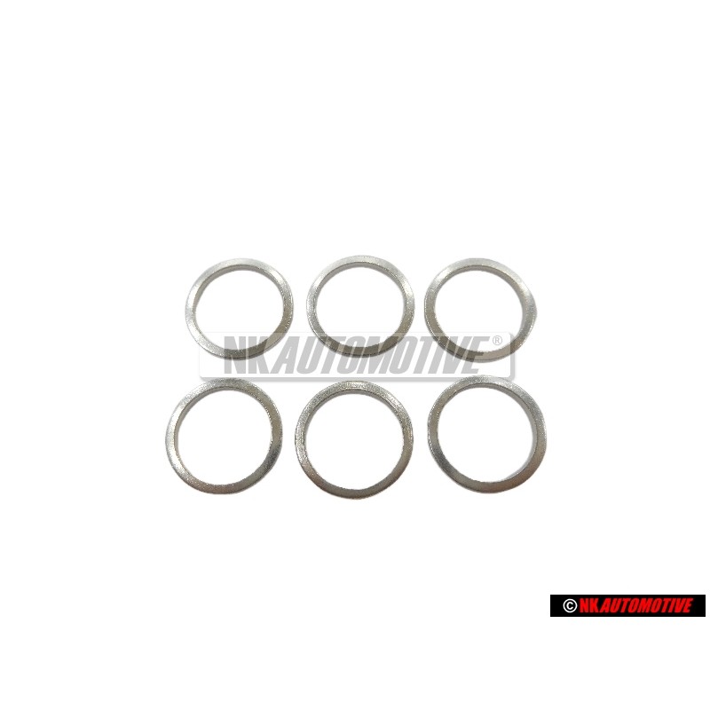 6x VW Original Dichtring - N 0138128