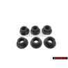 6x VW Original Bundmutter - N 90175205