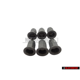 6x VW Original Blindnietmutter - N 90252104