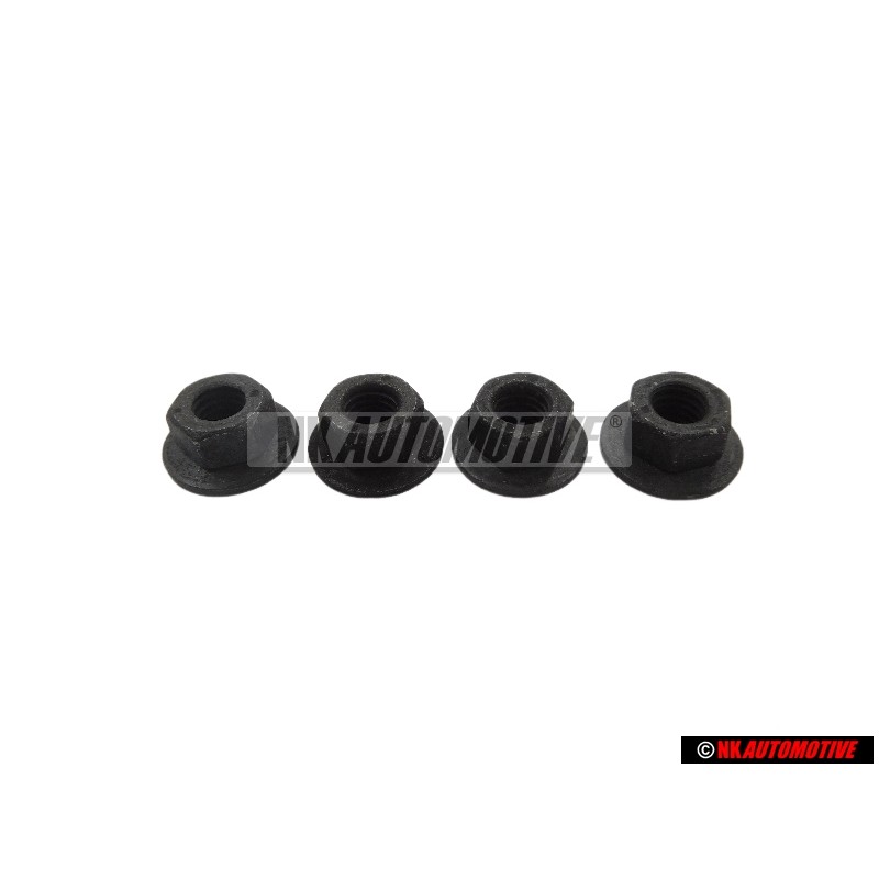 4x VW Original Bundmutter - N 90175205