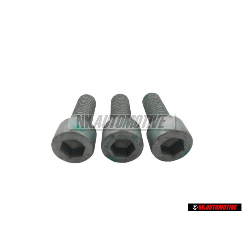 3x VW Original Zylinderschraube Mit Innen- Sechskantkopf - N 0147236