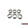 6x VW Original Klemmschelle - N 10083401