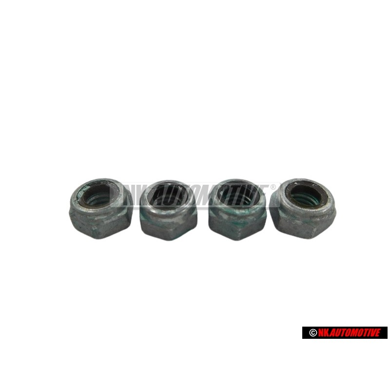 4x VW Original Sechskantmutter - N 01118312