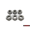 6x VW Original Mutter - N 10209009