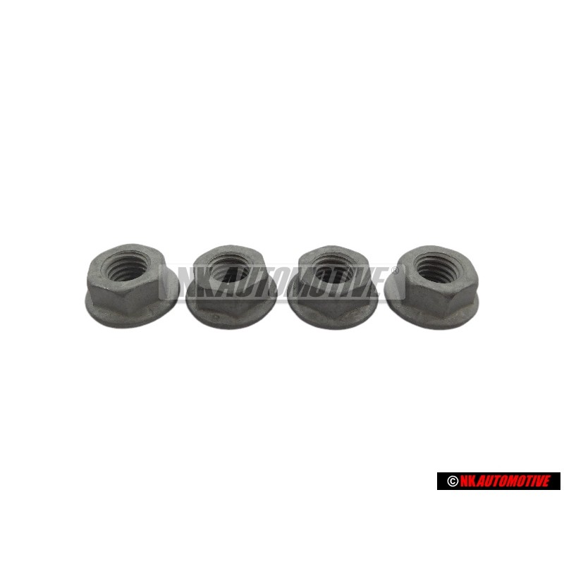 4x VW Original Sechskantbundmutter - N 01508315
