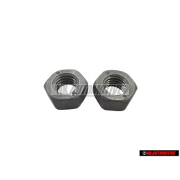 2x VW Original Sechskantmutter - N 10155207
