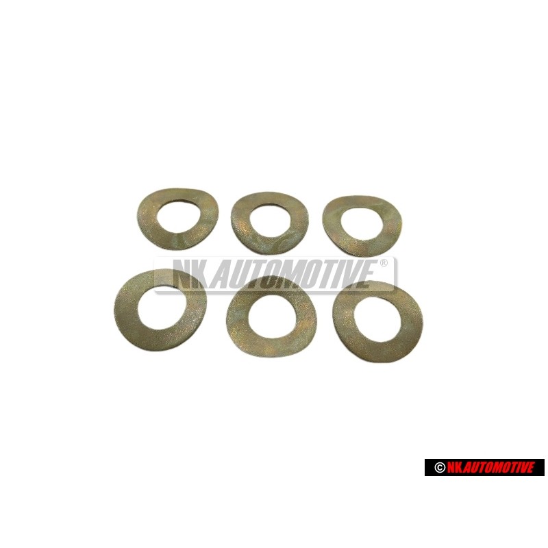 6x VW Original Scheibe - N 0122283