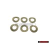 6x VW Original Scheibe - N 0122283