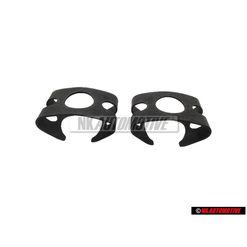 2x VW Original Bremsleitung Halteklammern Bremsschlauch Haltefeder - 4D0611715B