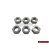 6x VW Original Mutter - N 90074404