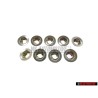 9x VW Original Mutter Laderaumabdeckung Ablage Lautsprecher - N 0386011